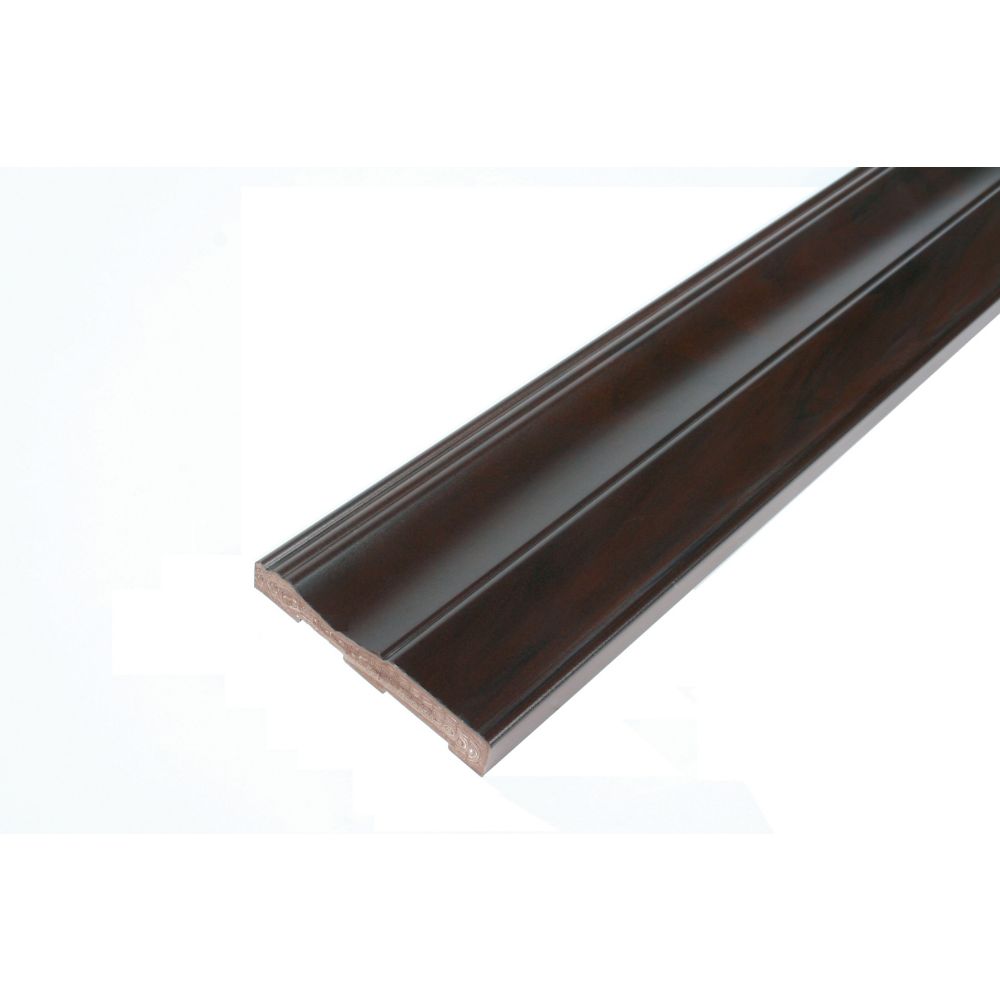 R2i Millwork Baseboard Prefinished Ready to Install Fauxwood