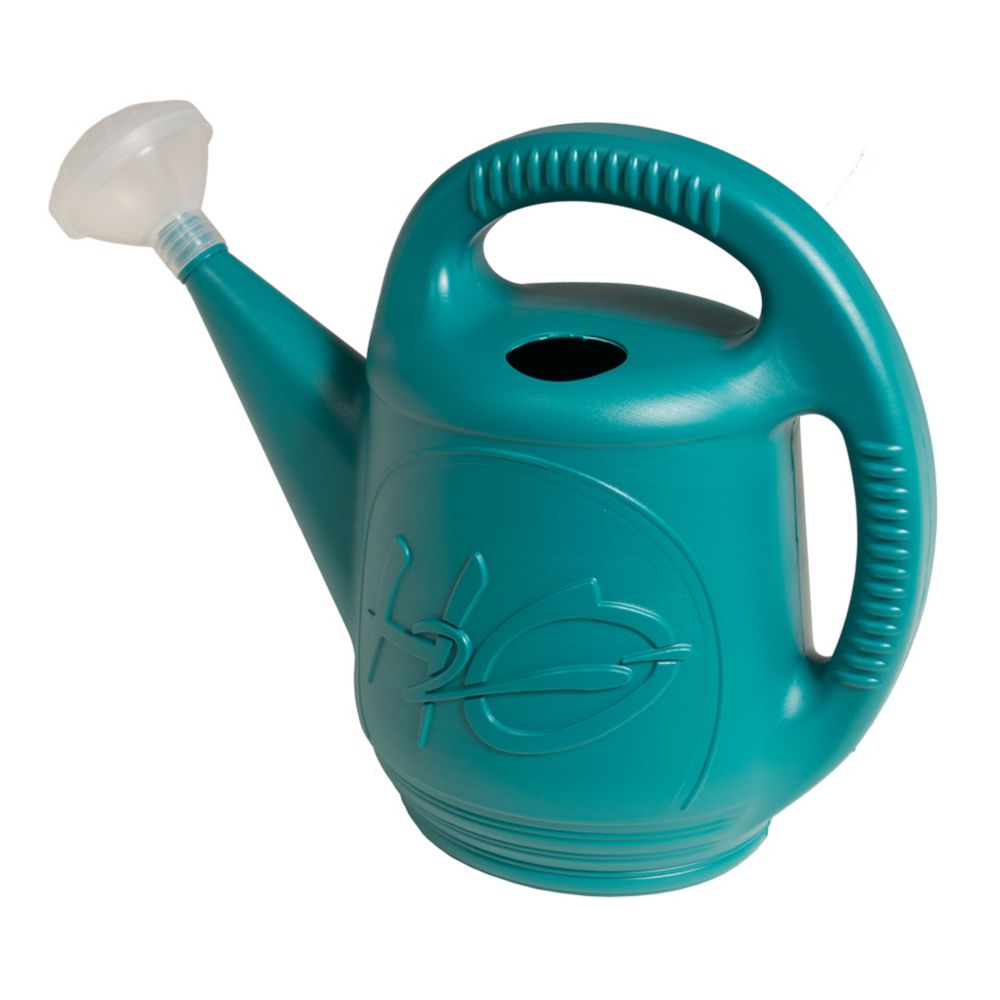 DCN H2O 2 Gal. Watering Can in Blue The Home Depot Canada