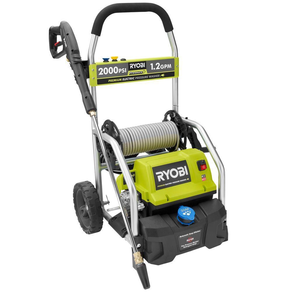 RYOBI 2000PSI 1.2 GPM Electric Pressure Washer The Home Depot Canada