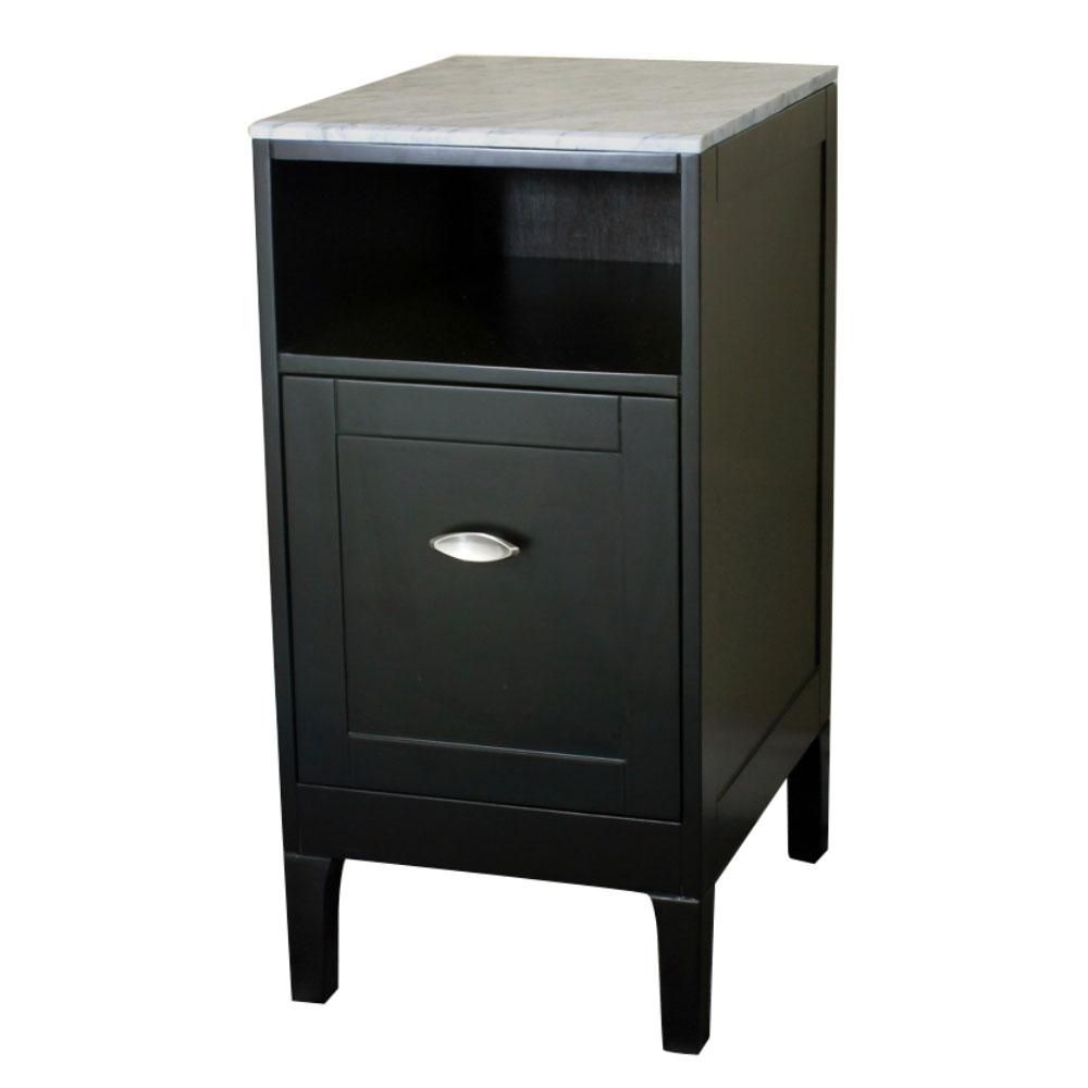 GLACIER BAY Bath Storage Floor Grey The Home Depot Canada