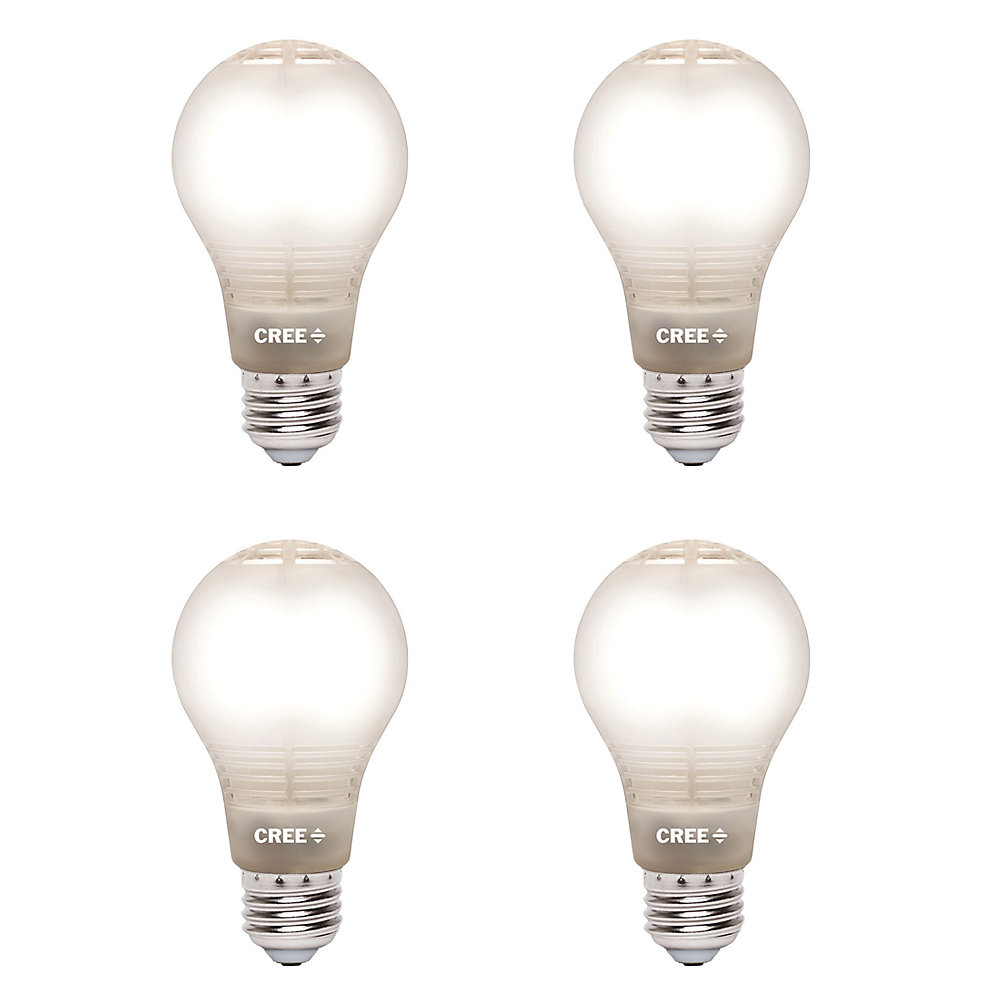 Cree 60W Equivalent Soft White (2700K) A19 Dimmable LED Light Bulb with