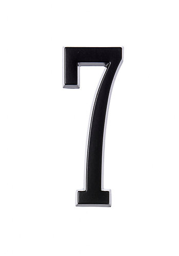 Hillman 4 inch stick on black house number 7 the home depot canada Hillman 4 inch stick on black house number 7 the home depot canada