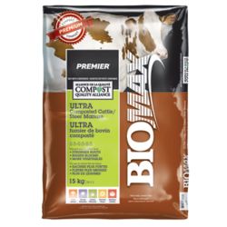 steer manure composted biomax