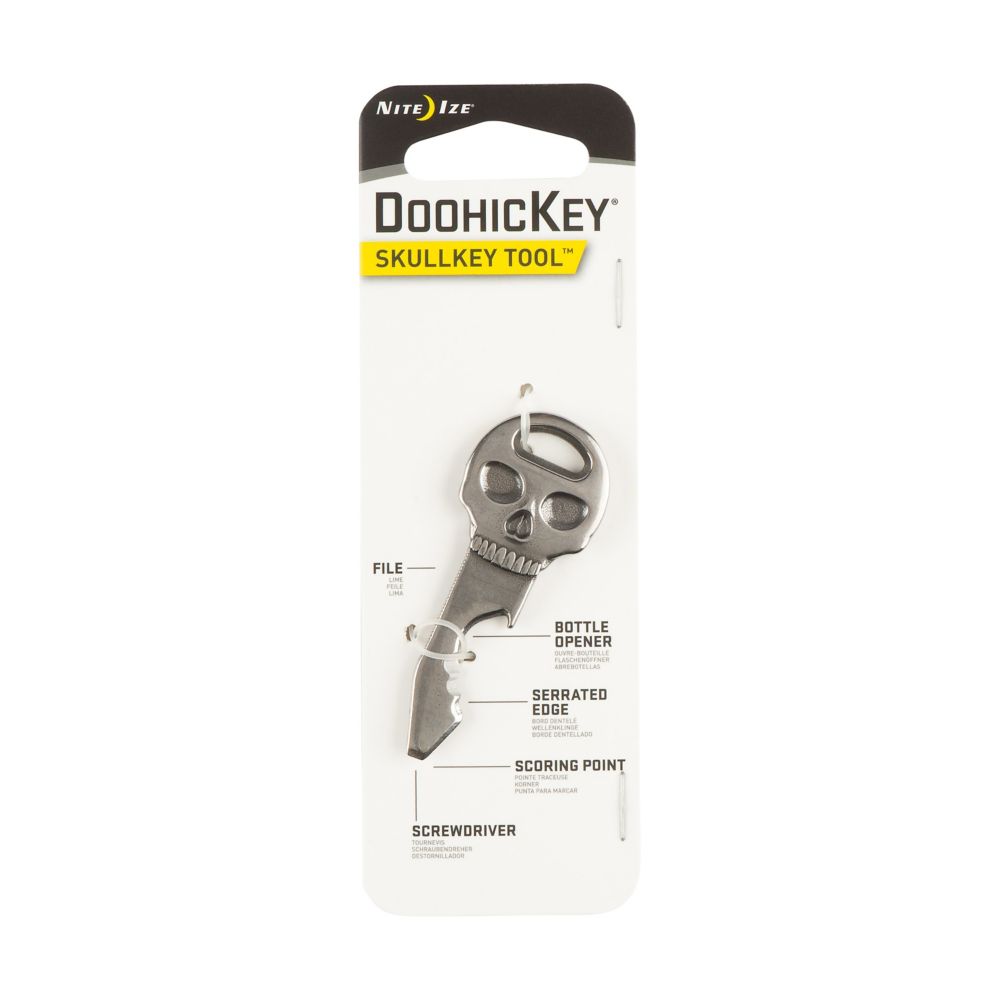 Nite Ize Nite Ize DoohicKey SkullKey Tool, Stainless Steel 5in1