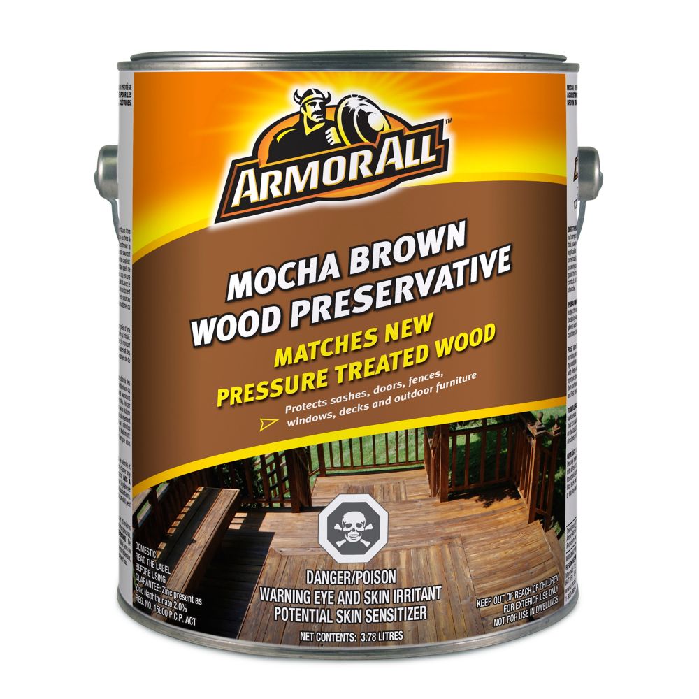 Mocha Brown Wood Preservative