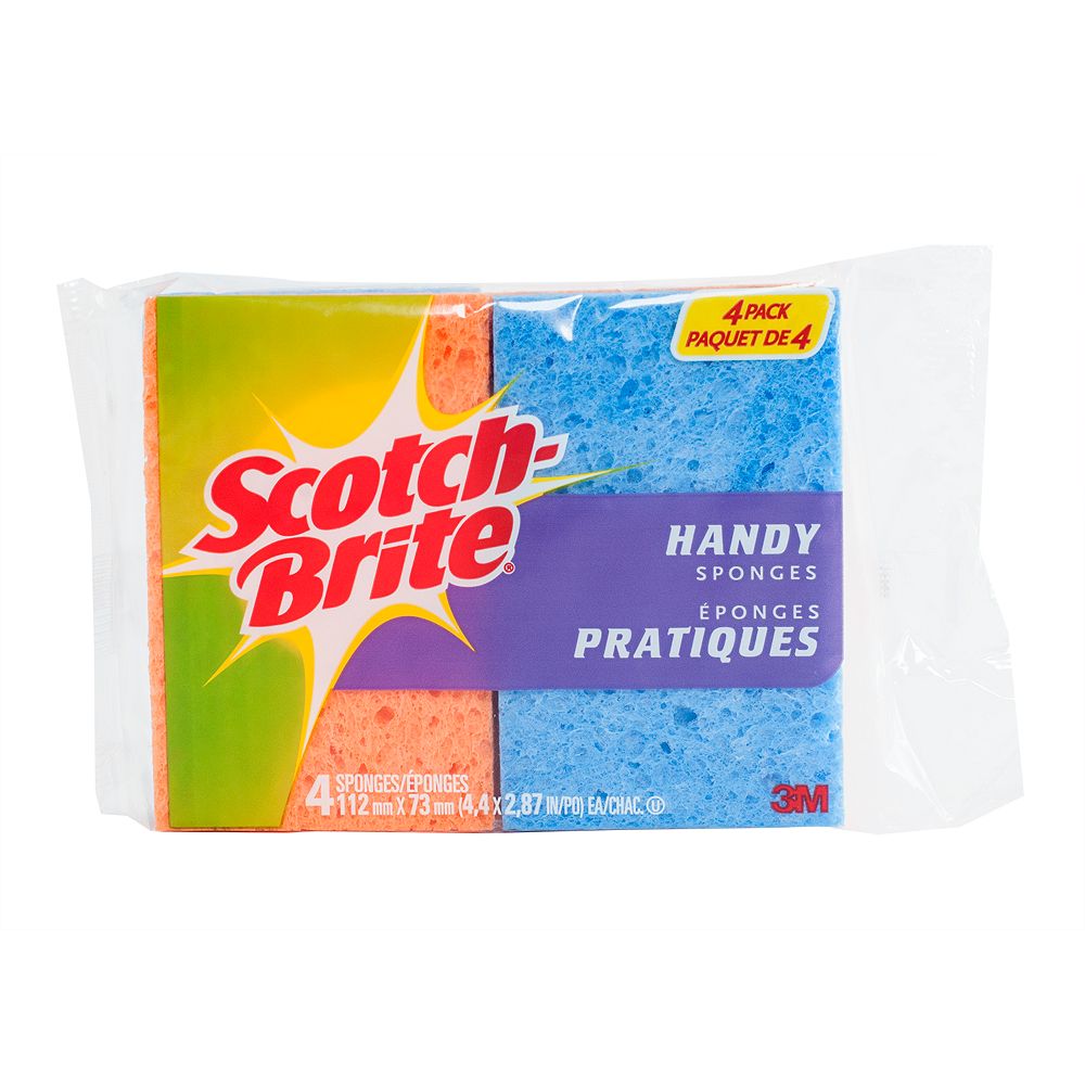 ScotchBrite Cellulose Sponge Handy Pack The Home Depot Canada