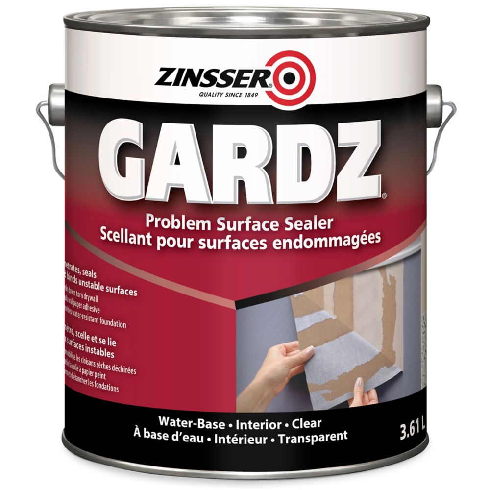 Zinsser Gardz Primer Sealer 3.6l The Home Depot Canada
