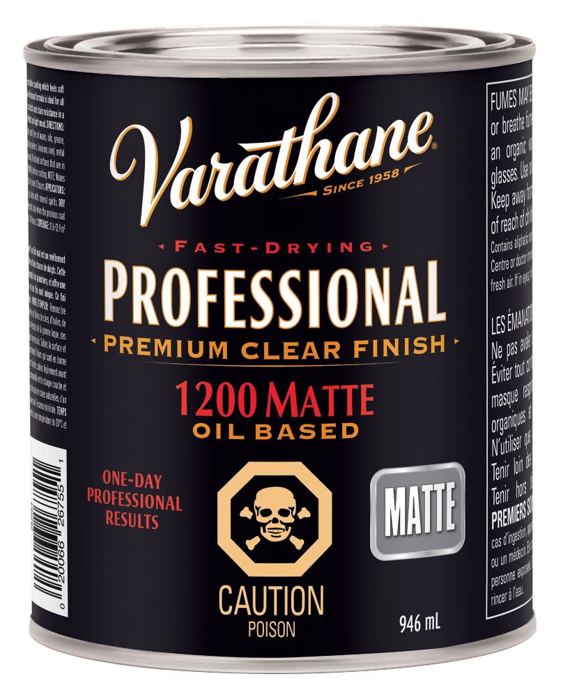 Varathane Varathane Pro Oil Matte 946ml The Home Depot Canada