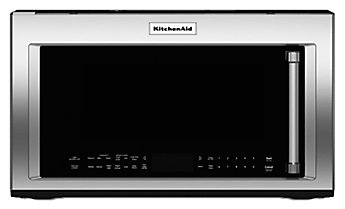 Kitchenaid 30 Inch 1 9 Cu Ft Over The Range Convection Microwave In Drag Image To Explore