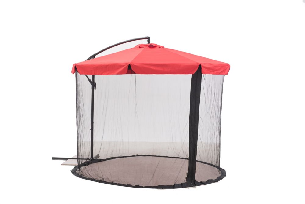 Sunjoy Umbrella with Netting The Home Depot Canada