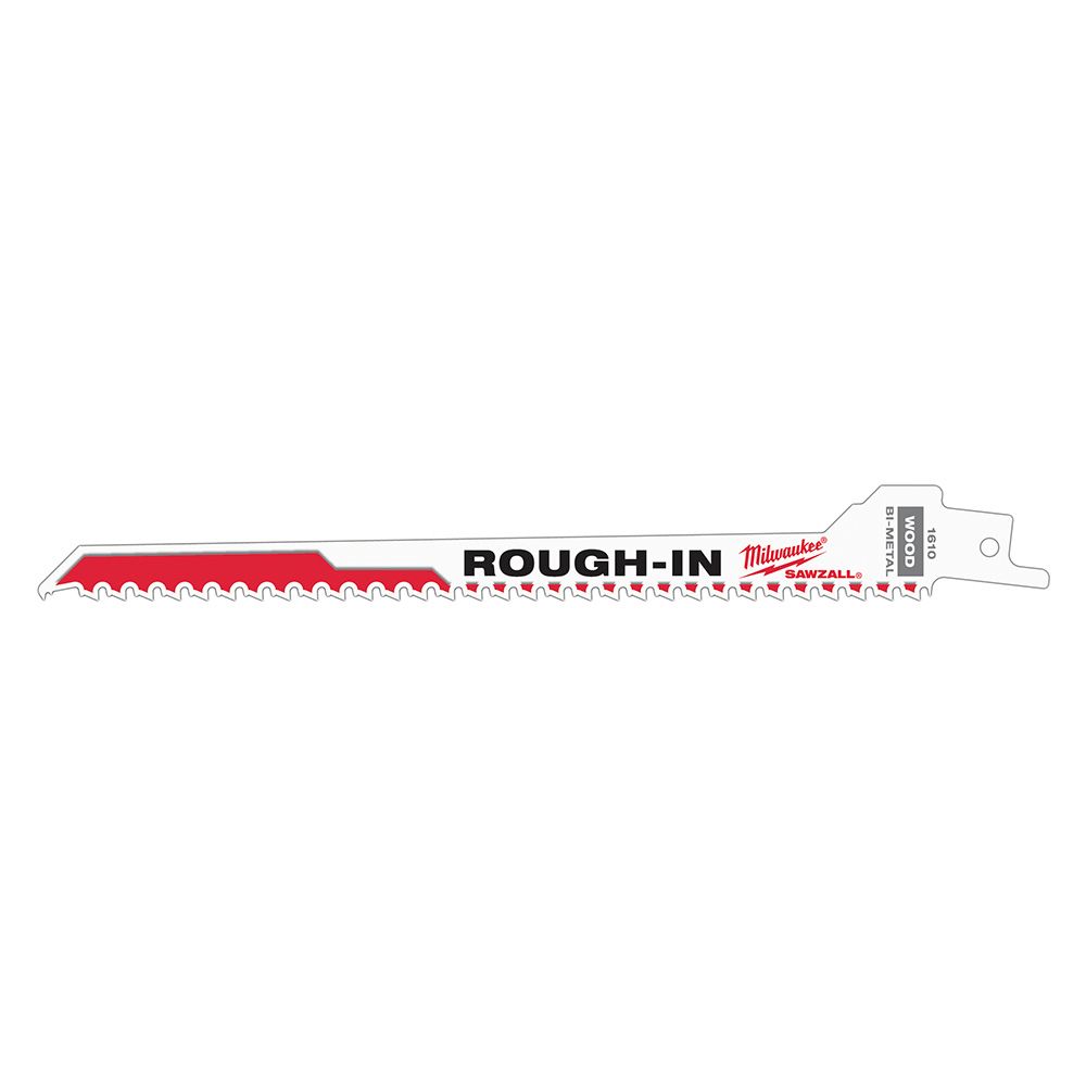 Milwaukee Tool RoughIn Sawzall Blade (5 Pk) The Home Depot Canada