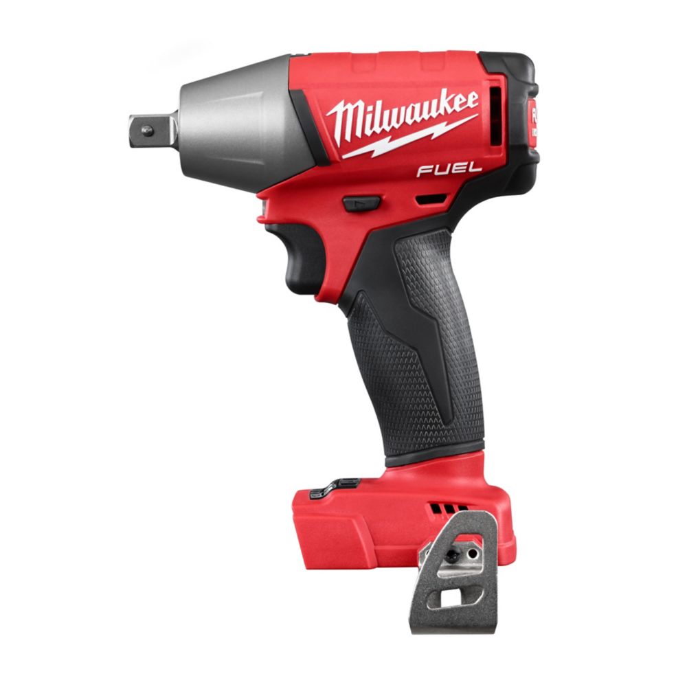 M18 FUEL 18-Volt Lithium-Ion Brushless Cordless 1/2 in. Compact Impact ...