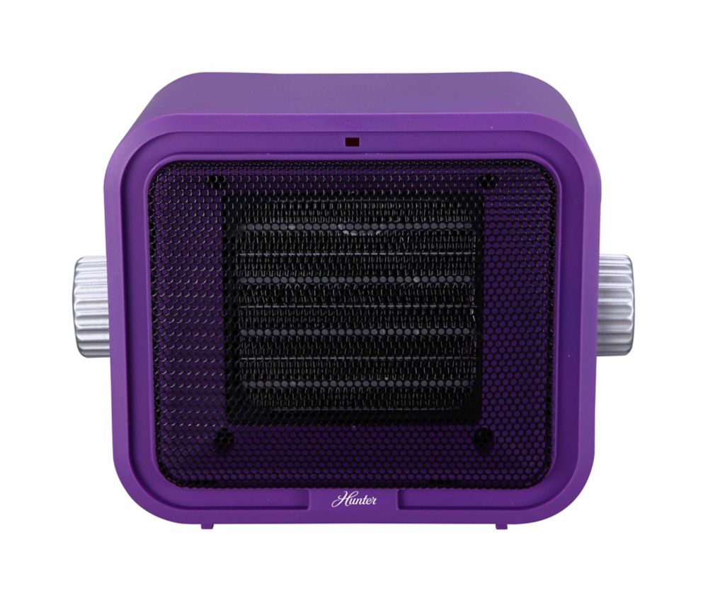 Hunter Hunter Ceramic Retro Heater Purple The Home Depot Canada