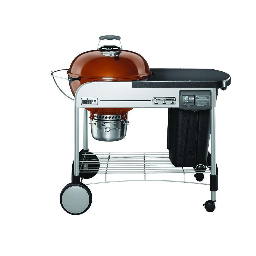 Weber Barbecue au charbon Performer Deluxe - 22 INCH Cuivre | Home ...