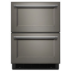 4.7 cu. ft. Panel Ready Double Refrigerator Drawer