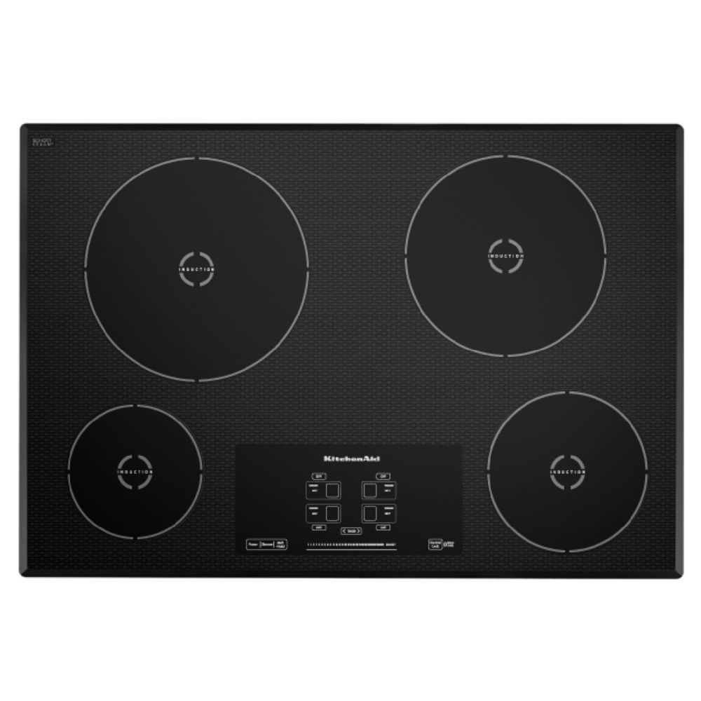 30inch Induction Cooktop in Black with 4 Elements