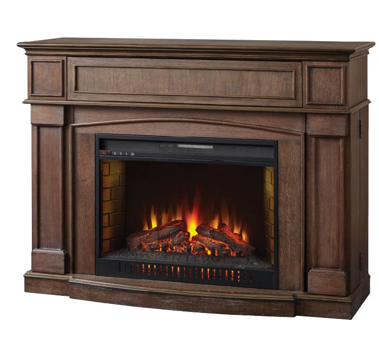 Marlene 56 Inch Infrared Electric Fireplace  Mantel The 