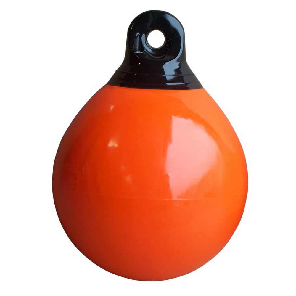 Dock Edge 15inch Inflatable Mooring Buoy in Orange The Home Depot Canada