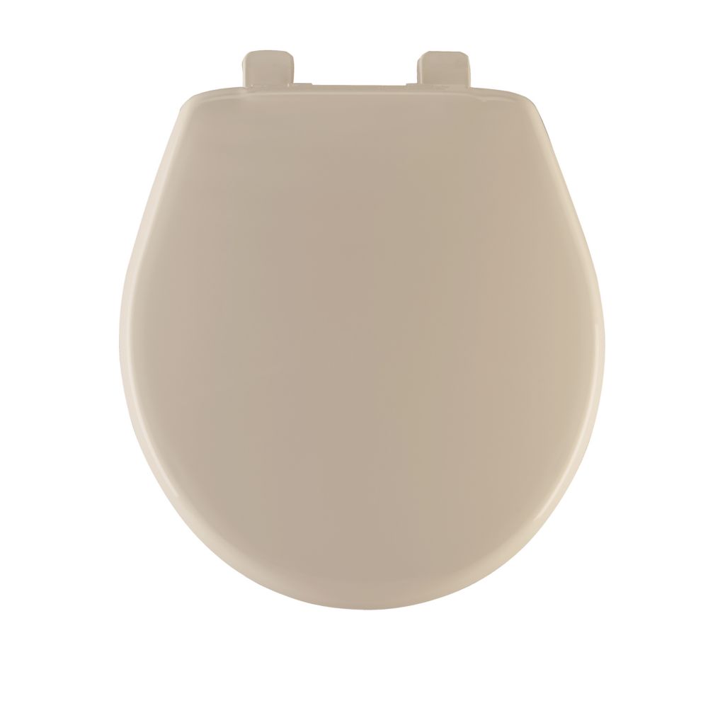 Round Closed Front Toilet Seat In Bone