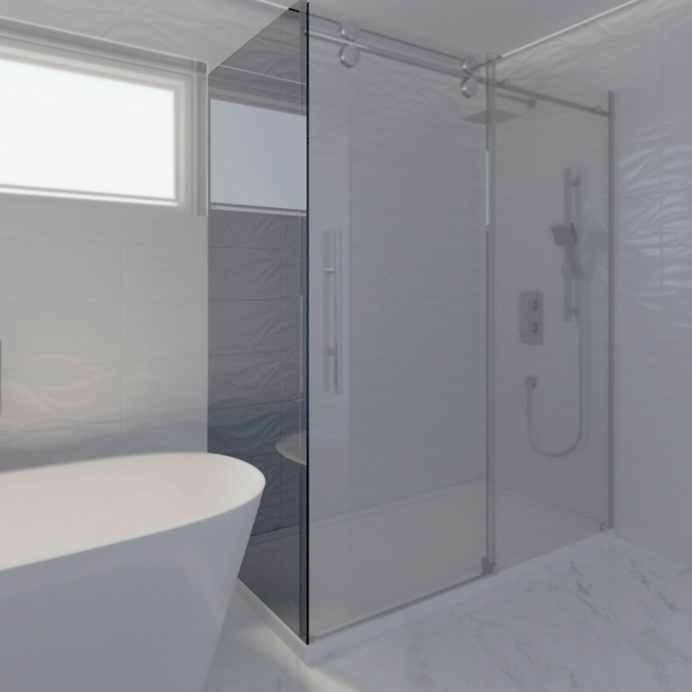 Valley Panel770 Clear Glass Fixed Panel