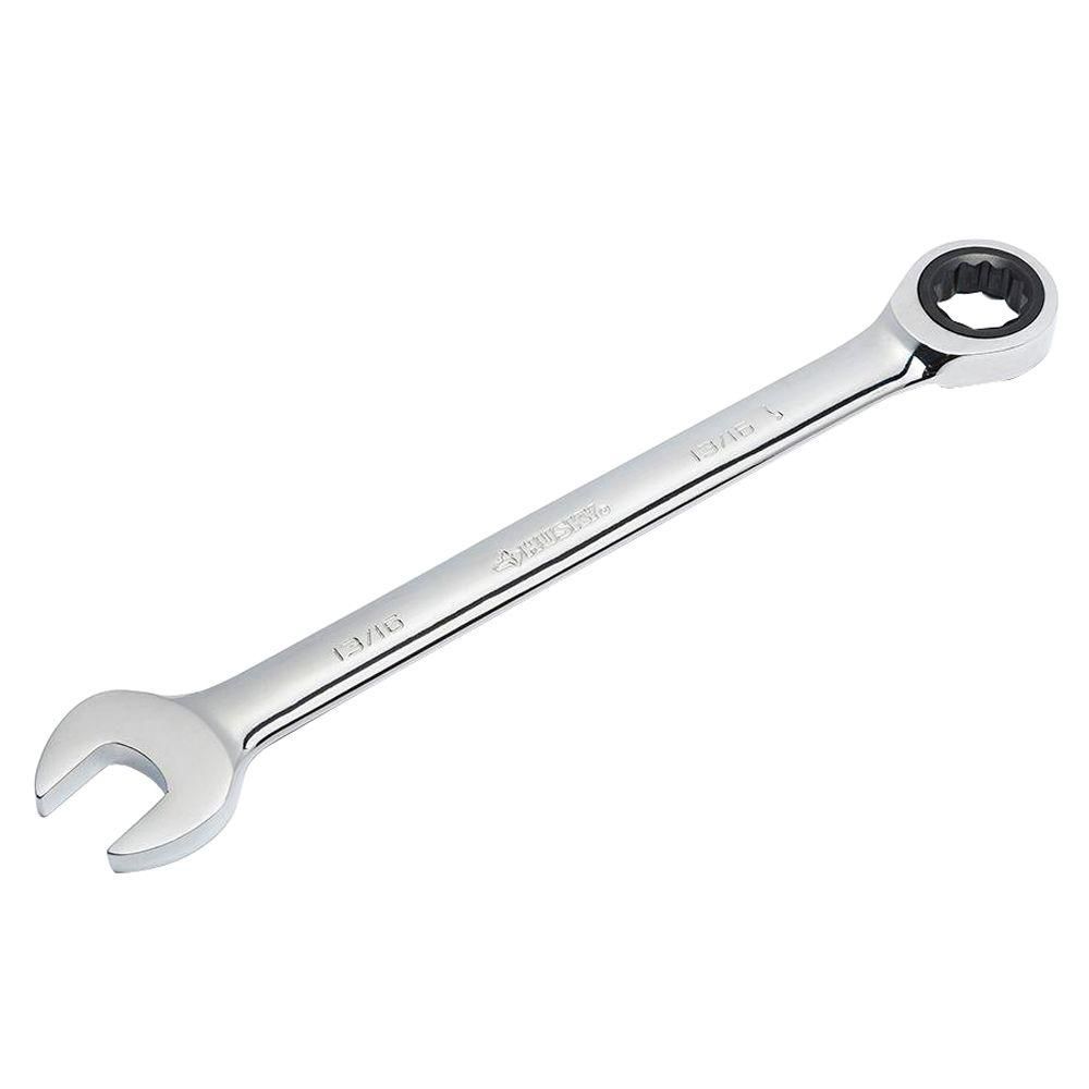HUSKY 13/16inch 12Point SAE Ratcheting Combination Wrench The Home