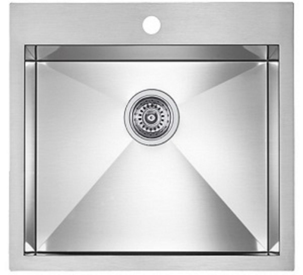 Blanco Precision Microedge 1 Level Stainless Steel Sink 22X20 The   P 1000839401 