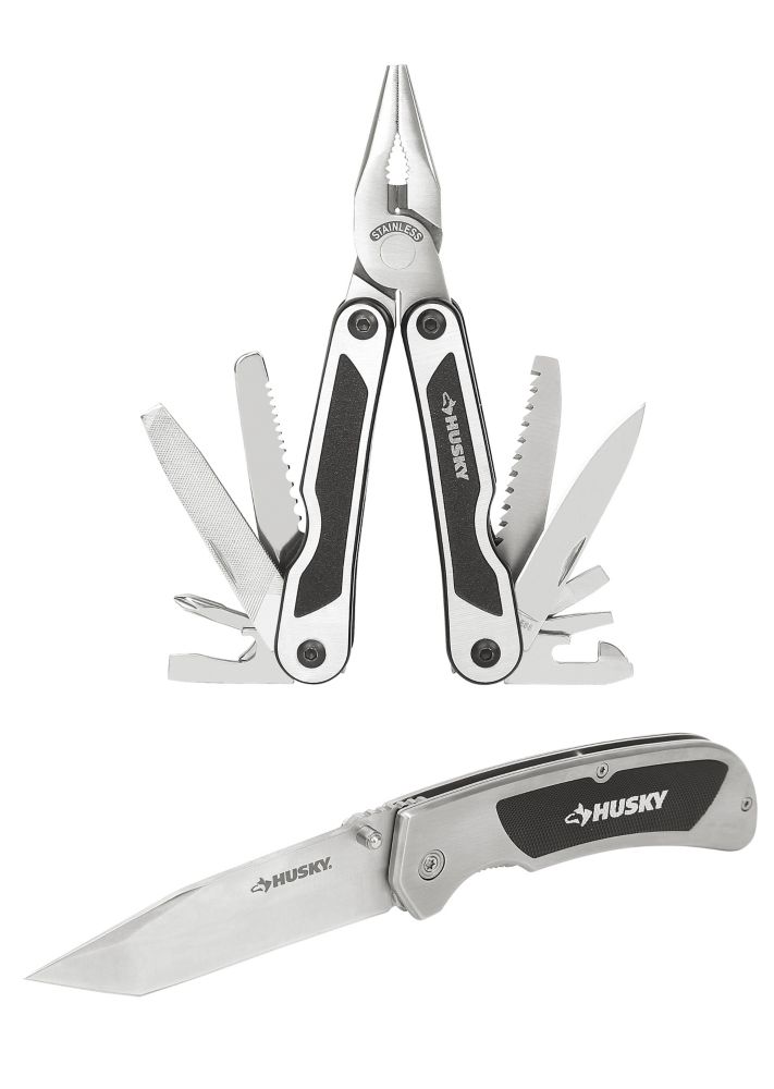 Husky MultiTool And Knife Set The Home Depot Canada