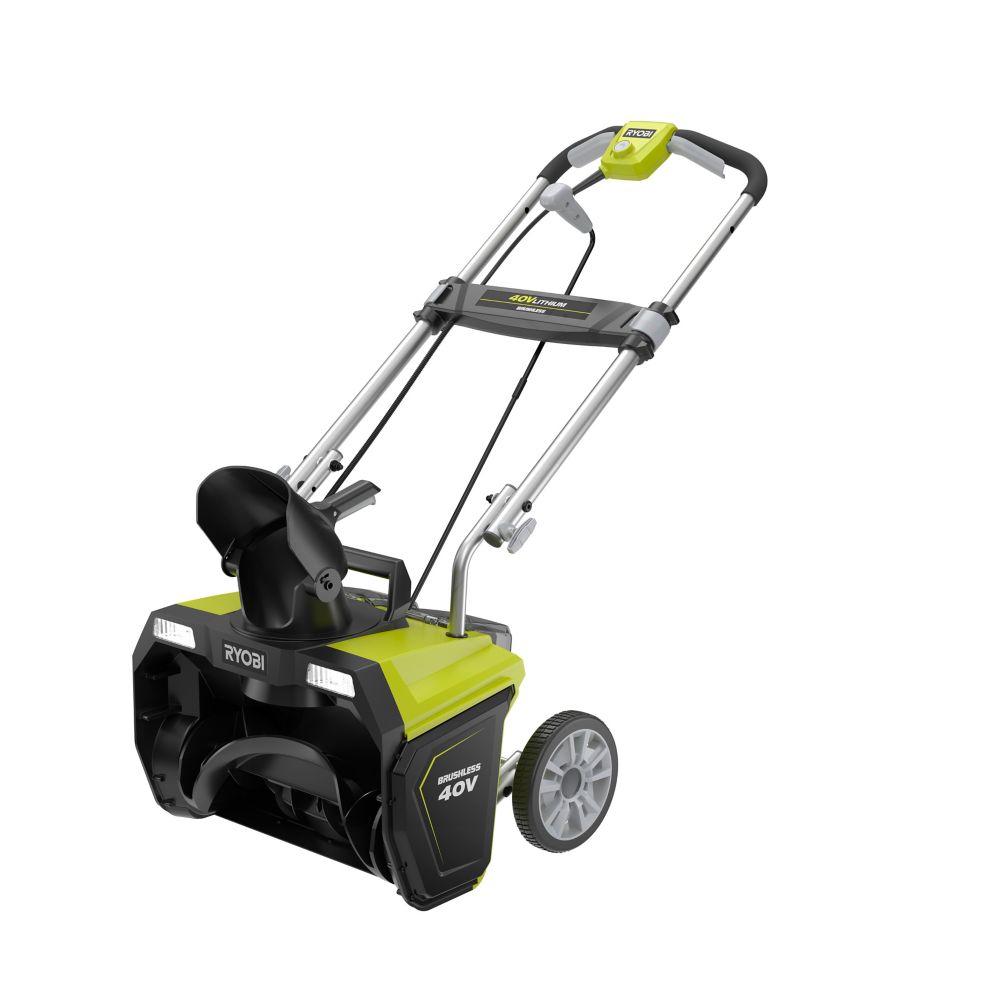 Ryobi 20 Inch 40v Brushless Snow Blower The Home Depot Canada