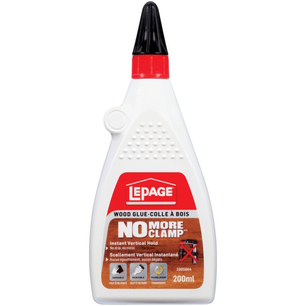 LePage No More Clamp Wood Glue The Home Depot Canada