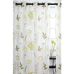 Lj Home Fashions Chevron Print Rod Pocket Curtain Panels 52 X