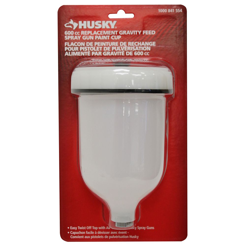 HUSKY 600 CC Spray Gun Paint Cups | The Home Depot Canada