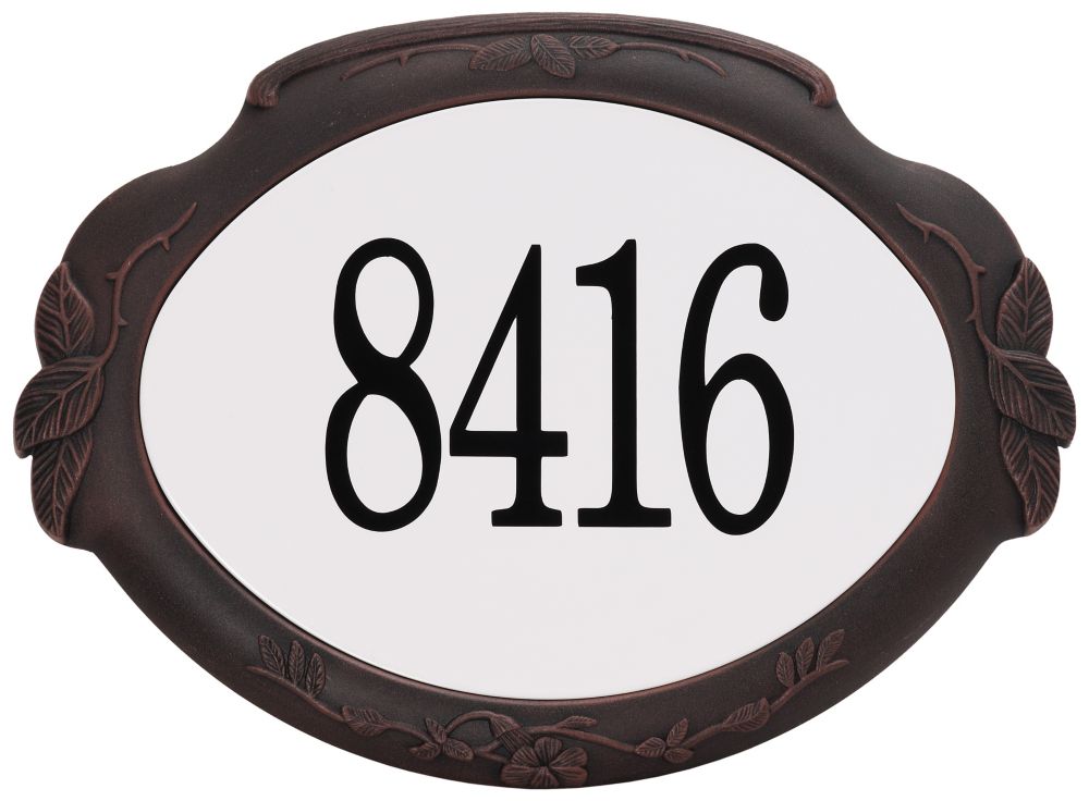 Plaques d’adresse Home Depot Canada