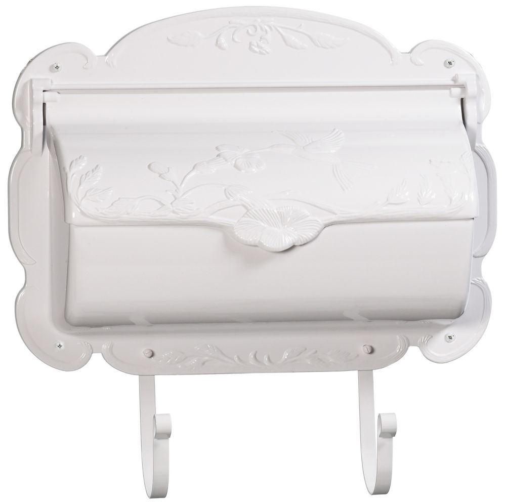 Gibraltar Industries White Windsor WallMount Mailbox The Home Depot
