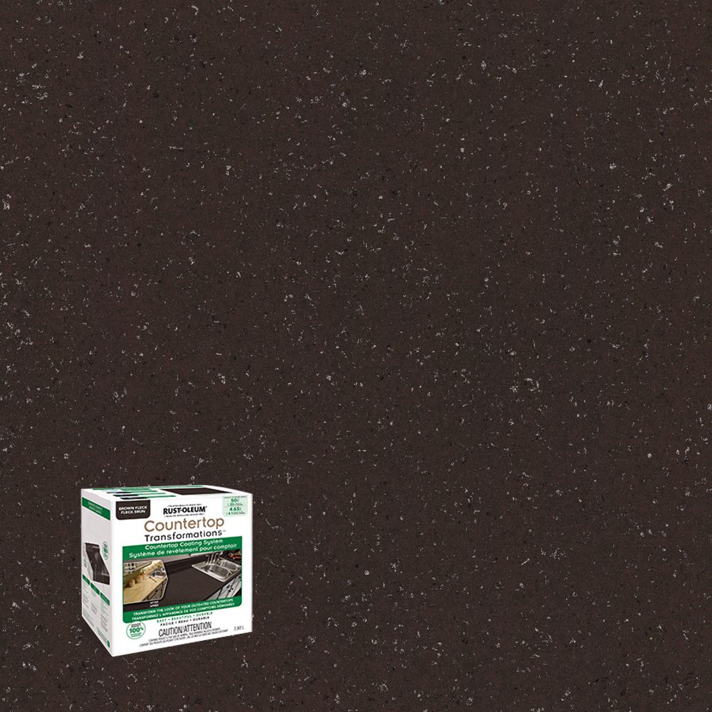 Rust Oleum Countertop Transformations Kit In Brown Fleck 2 365 L