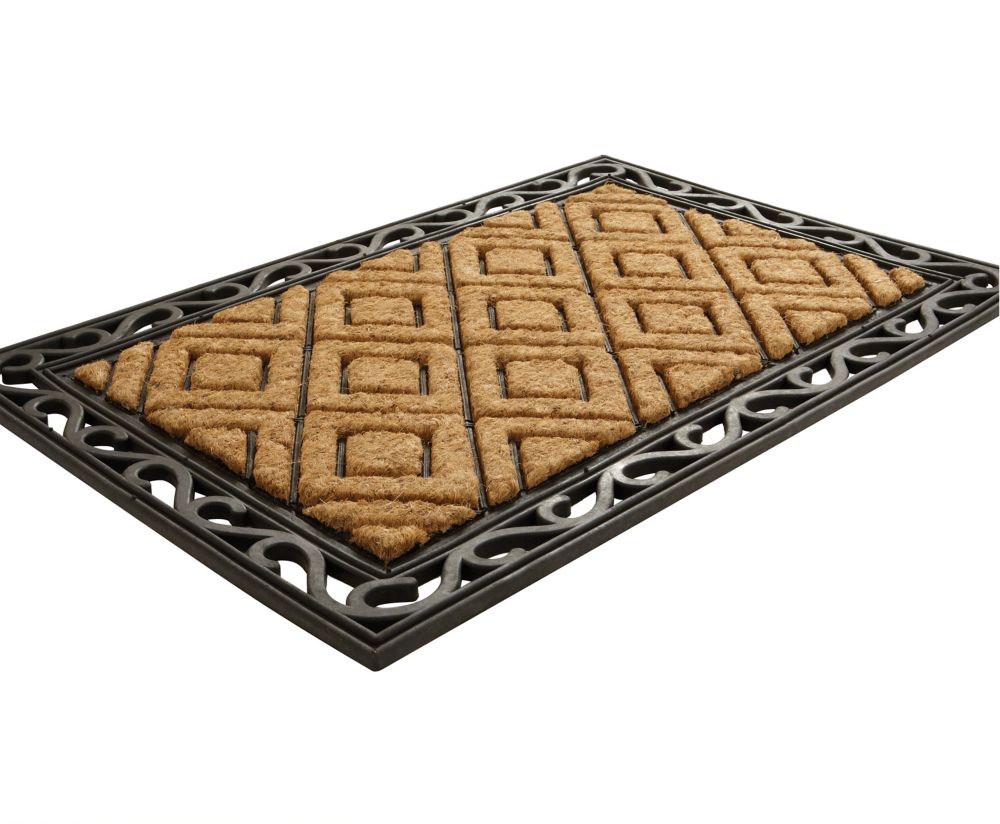 24.76Diamond Coir Door Mat Best buy Shopping online