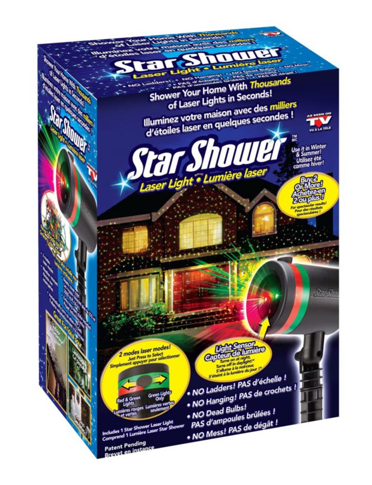 Star Shower Laser Light Projector | The Home Depot Canada