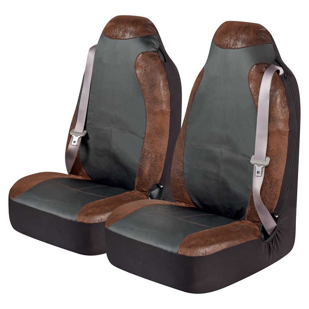 thumbnail image 2 of Universal 3-Layer Front Bucket Seat Covers – Premium Thick Padded Fit For Toyota & More 2 of 6