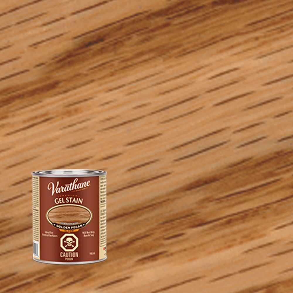 Varathane Varathane Premium Gel Stain Golden Pecan 946ml The Home Depot Canada