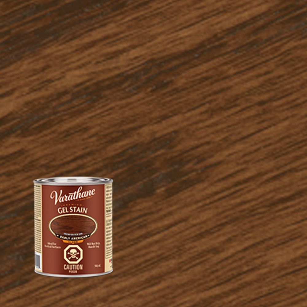 Varathane Varathane Premium Gel Stain Red Mahogany 946ml The Home Depot Canada