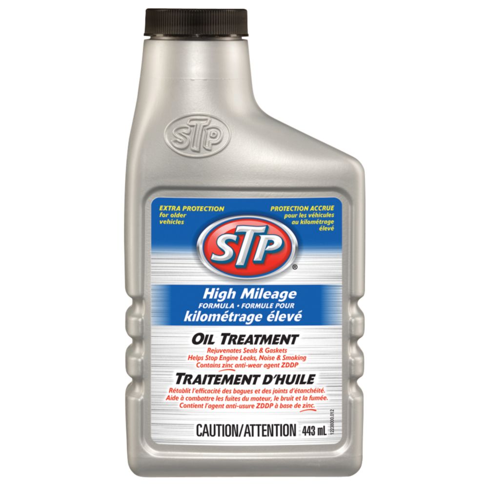 STP High Mileage Oil Treatment 6/443mL The Home Depot Canada