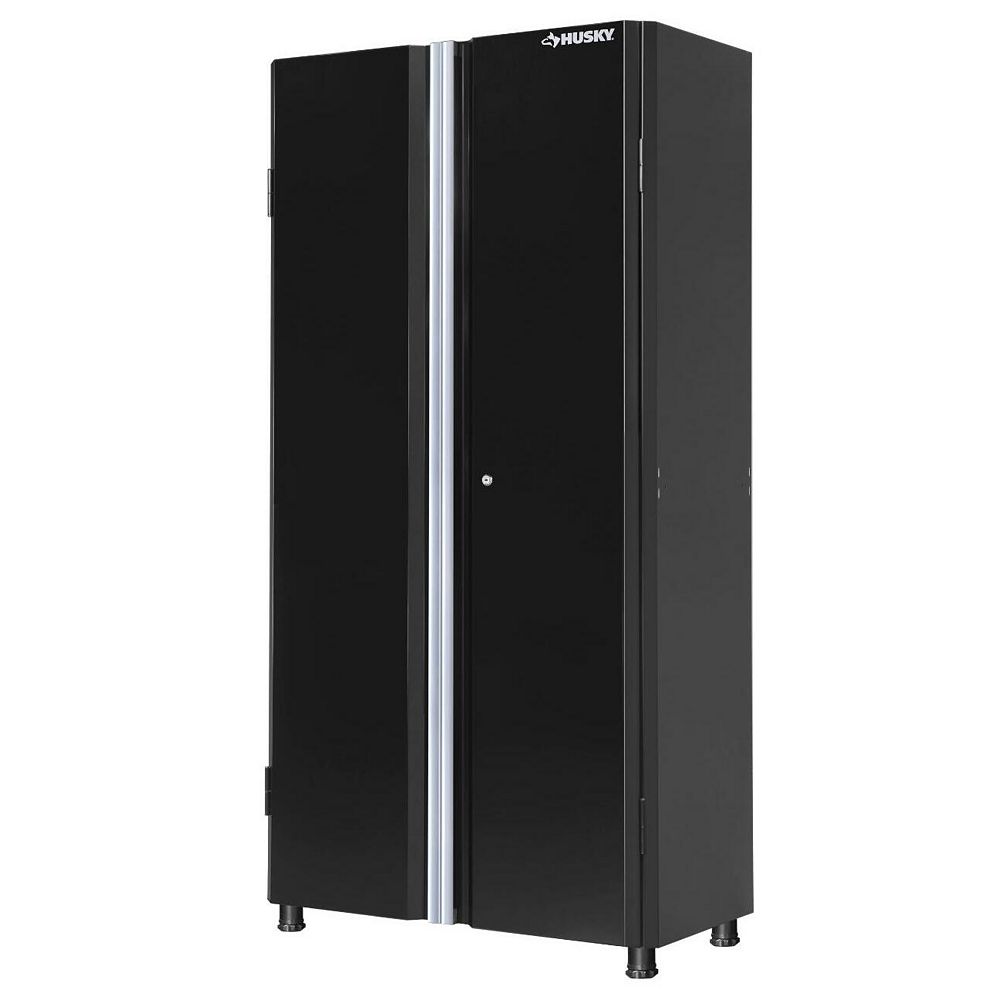 Husky 72 Inch H X 36 Inch W X 18 Inch D Steel Tall Garage Cabinet The