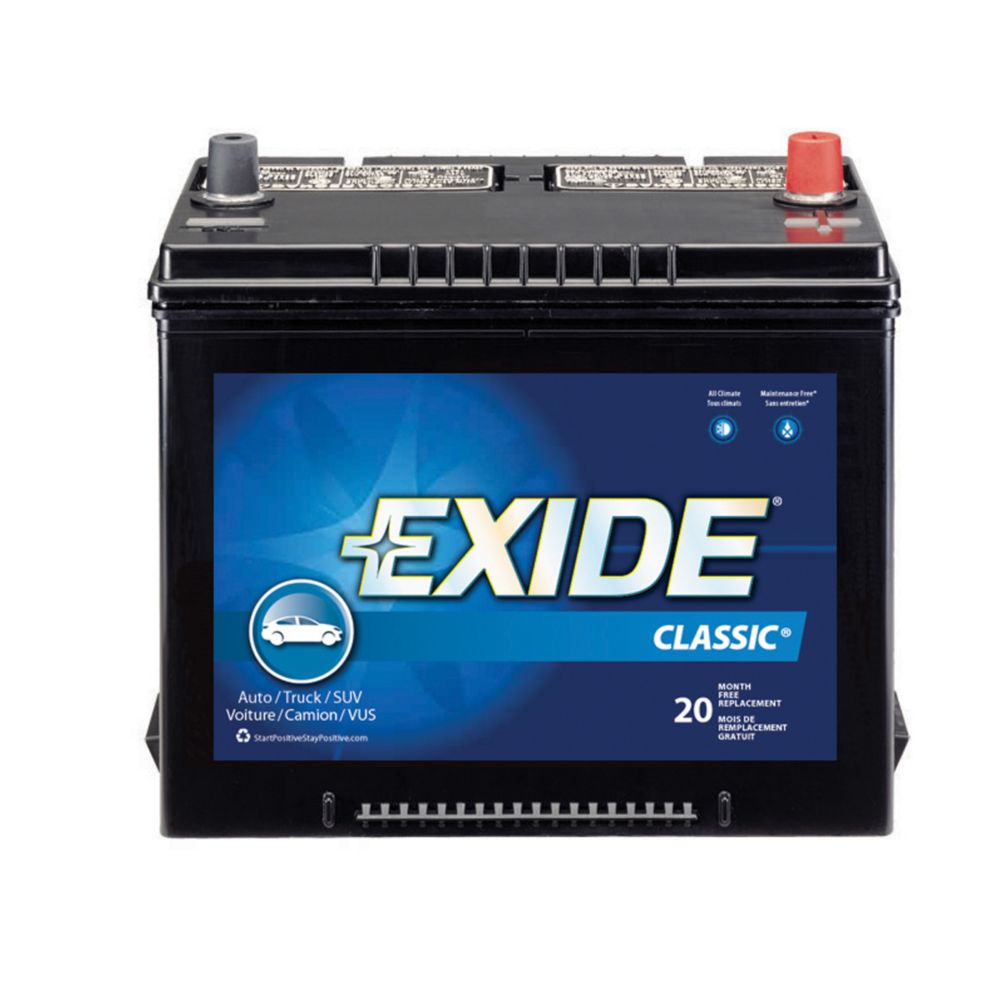 Exide Classic Automotive Battery Group 24f The Home