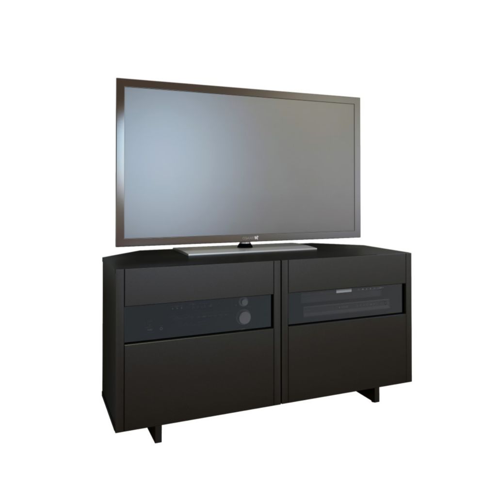 Nexera Vision 47 75 Inch X 24 25 20 5 Tv Stand In Black Nexera Vision 47 75 Inch X 24 25 20 5 Tv Stand In Black
