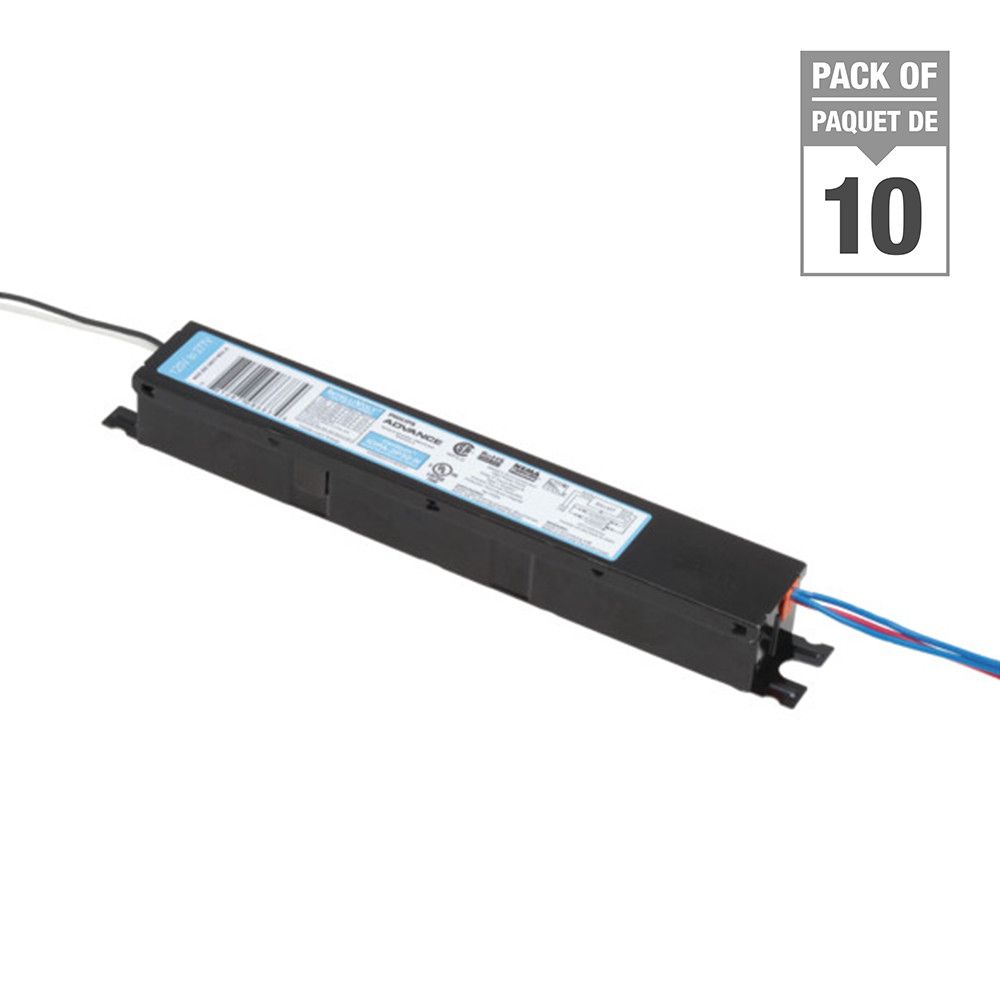 Philips Fluorescent Ballast 4 Lamp 48" T8 Instant Start 120V - Case Of ...