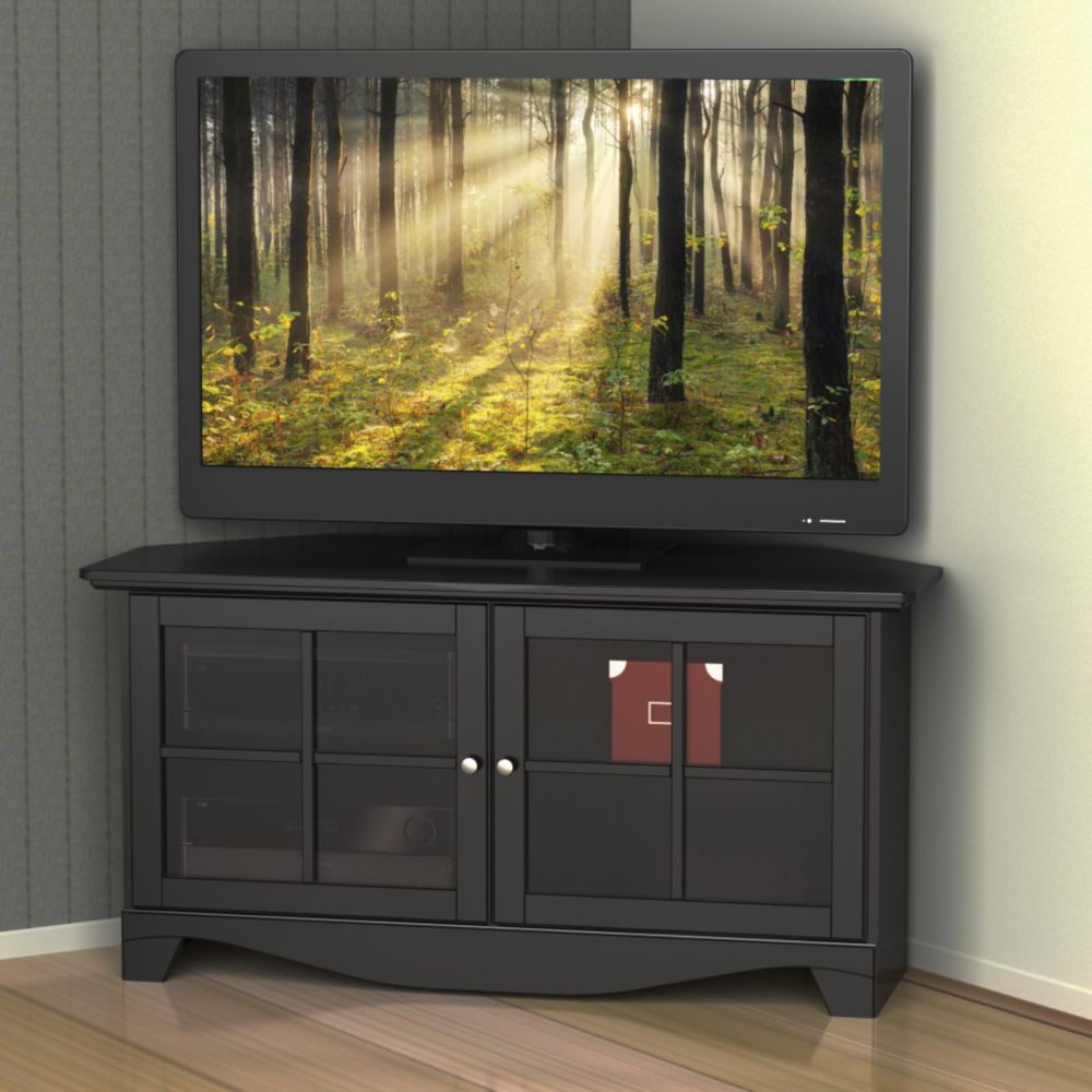 Pinnacle 49 Inch Corner Unit From Black