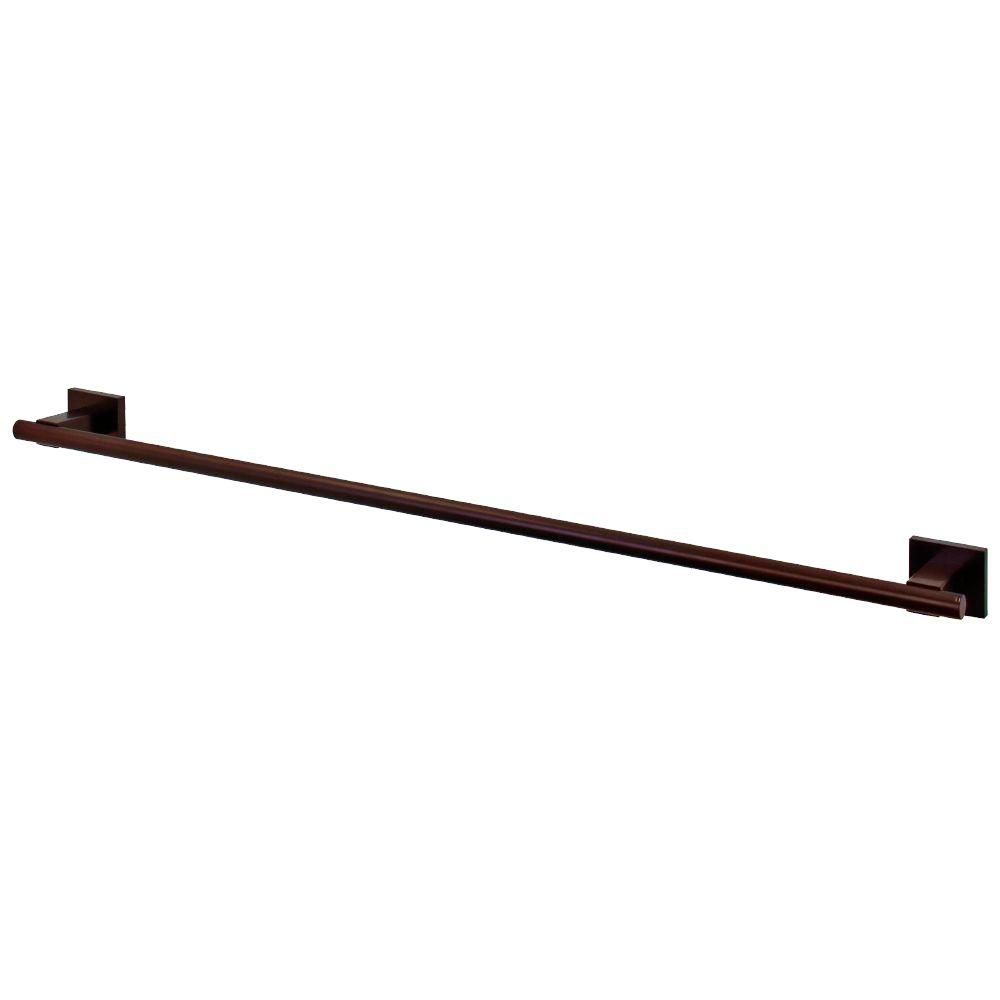 Vigo Oil Rubbed Bronze Allure Square Design Towel Bar 24 Inch The