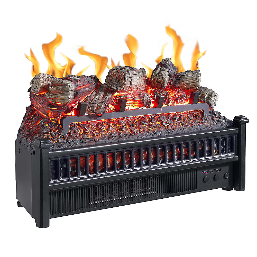 23 Inch Electric Log Set With Heater