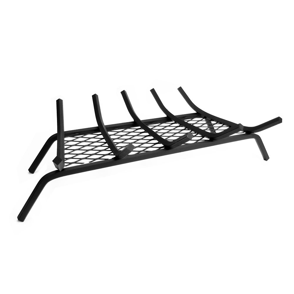 Pleasant Hearth grille acier avec retenue de braise 27" Pleasant Hearth grille acier avec retenue de braise 27"