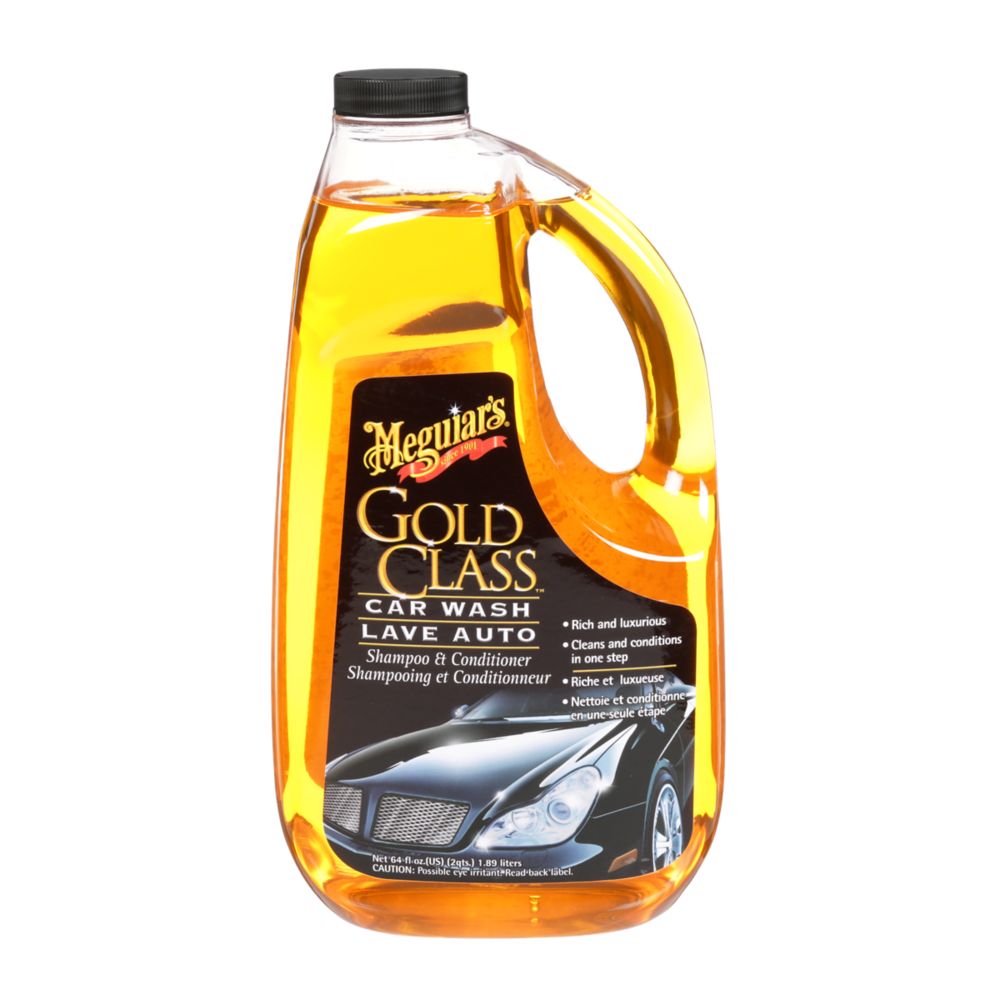 Meguiar's Gold Class Car Wash Shampoo & Conditioner, G7164C, orange, 64