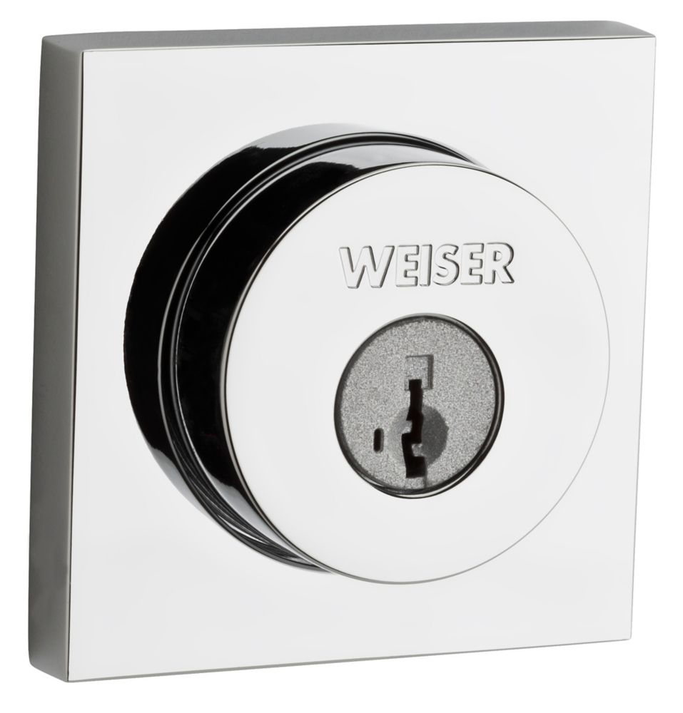 Weiser Halifax Polished Chrome Keyed Lever The Home Depot Canada